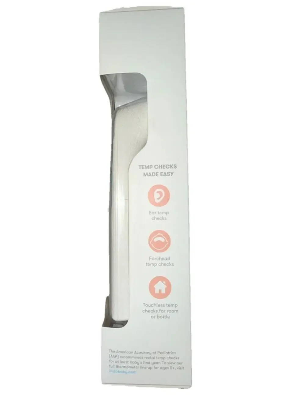Fridababy 3-in-1 Ear Forehead + Touchless Infrared Thermometer White Teal 10028